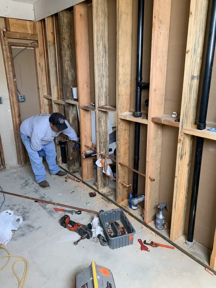 Commercial rough-in plumbing for Commercial Plumbing in Ligonier
